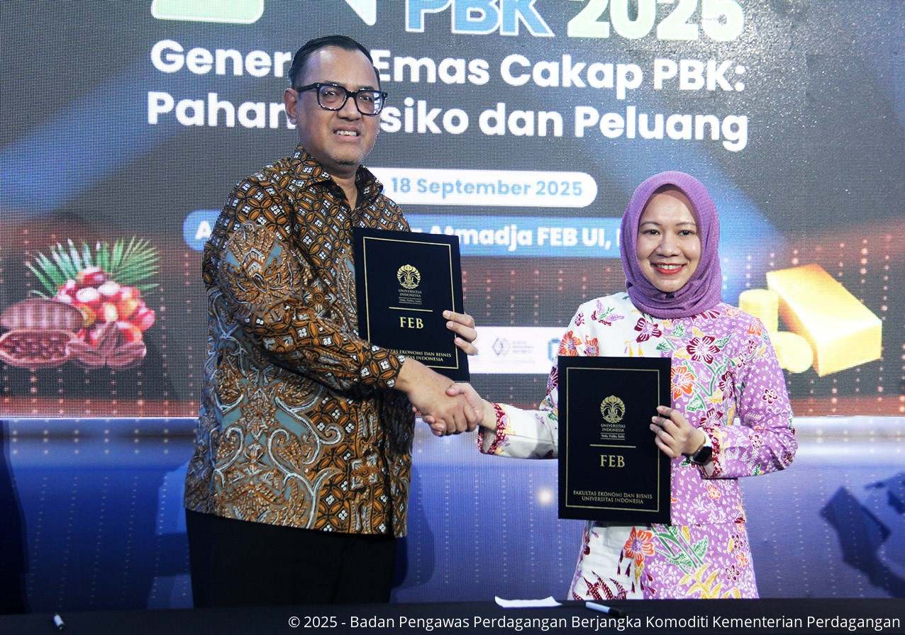 Bappebti pada Pembukaan Bulan Literasi PBK 2025
