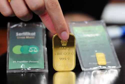 Harga Emas di Pegadaian Kompak Naik di Atas Rp2 Juta per Gram