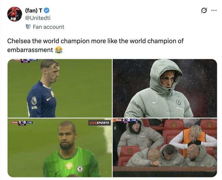 Meme Chelsea Juara Dunia Tapi Dilibas Manchester United