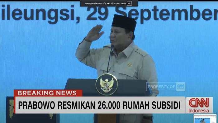 Prabowo Takjub OB Jadi Pengembang Cuan Rp 120 M: Nggak Pakai Korupsi!