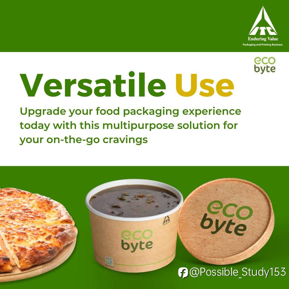 Serve Smart with Ecobyte 1000 ml Disposable Paper Tubs: Practical, Leak-Proof, and Eco-Friendly