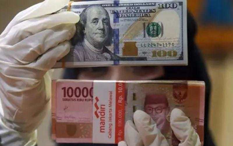 Rupiah Jelang Akhir Pekan Ditutup Menguat ke Rp16.602 per Dolar AS