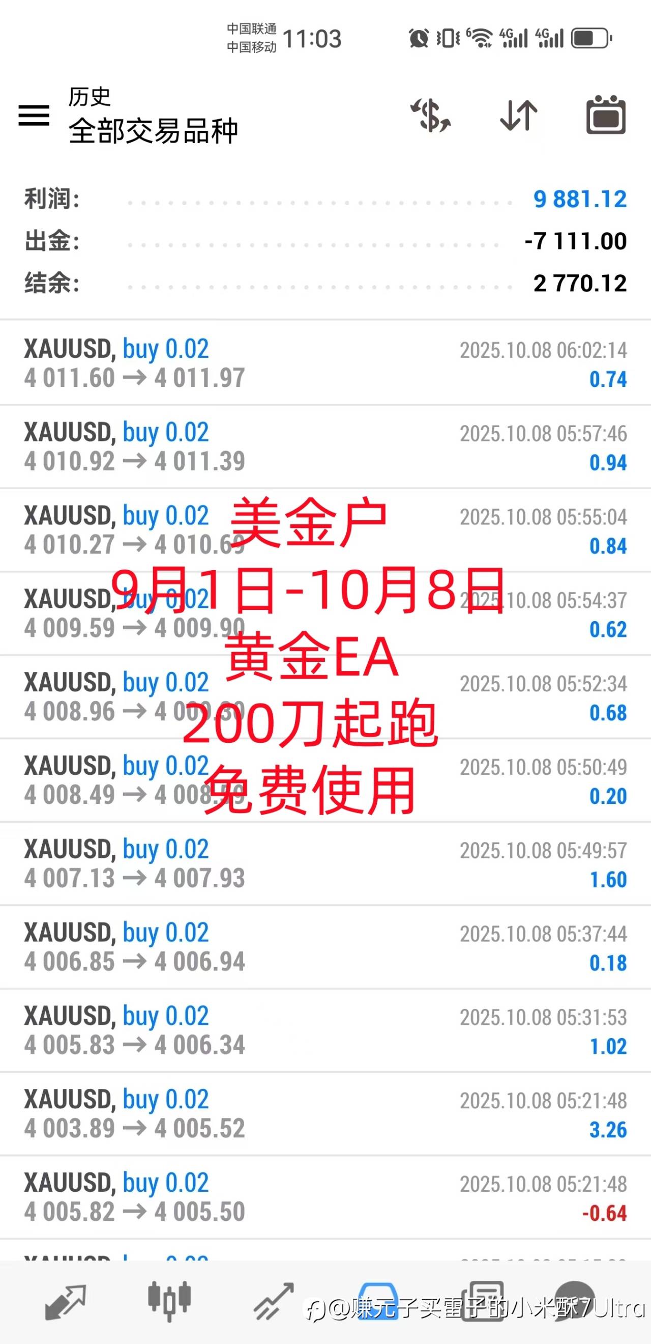 再次见证历史：黄金突破4000美金大关！