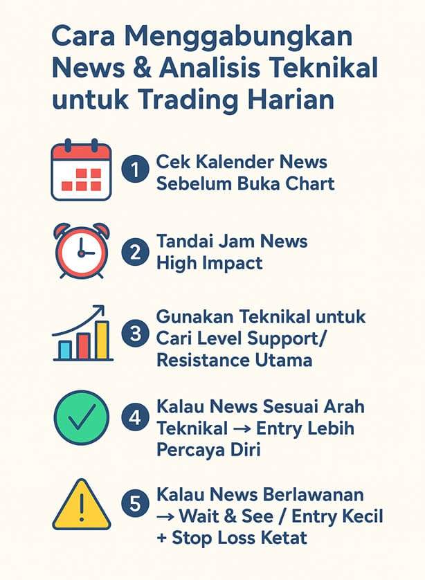 NEWS FOREX VS ANALISIS TEKNIKAL: NGIKUTIN YANG MANA SIH, UNTUK TRADER HARIAN?