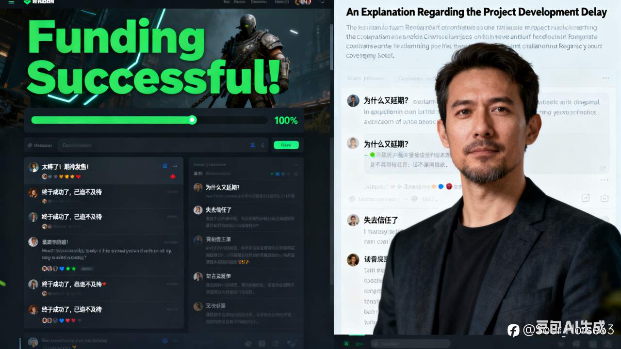 Our Game's Crowdfunding Was a Success, But Because the Platform's Payout Was So Slow, Project Development Was Delayed by a Month.