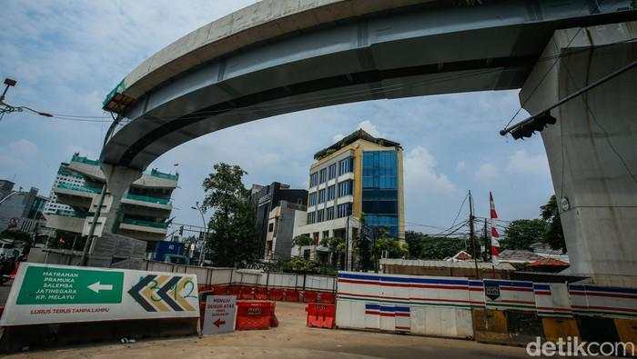 Progres Terbaru LRT Jakarta Velodrome-Manggarai