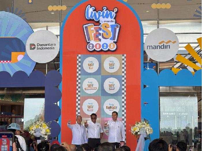 Bank Mandiri Gelar Livin' Fest 2025, Hadirkan Promo Spesial KPR-Otomotif!