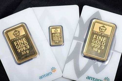 Harga Emas Antam (ANTM) Hari Ini Turun Lagi Rp45.000 per Gram