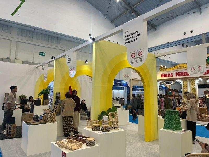 Booth Kemendag Mejeng di TEI 2025, Wadah Unjuk Gigi UMKM Tanah Air