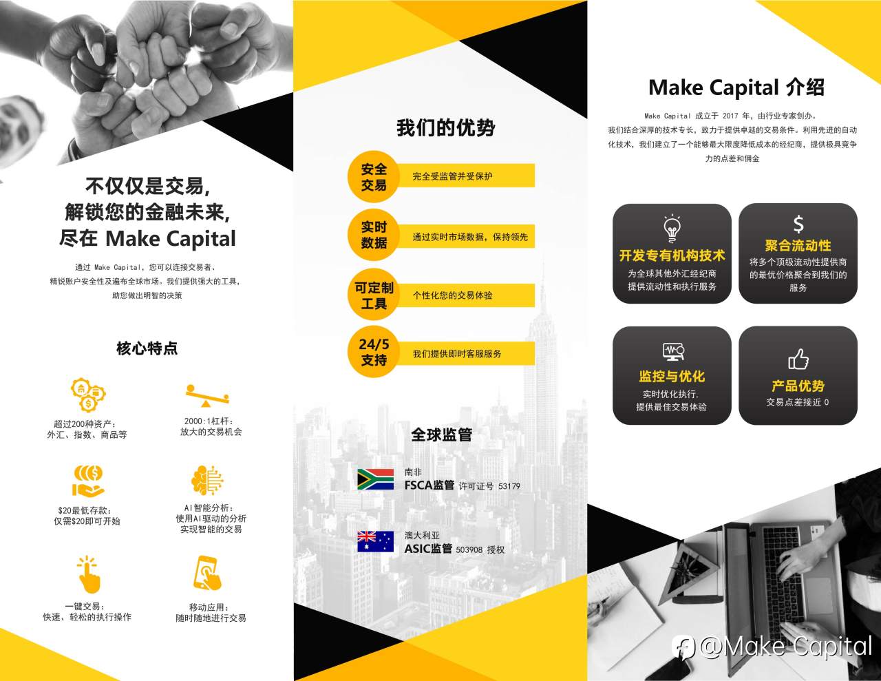 交易与成长,从 Make Capital 开始。