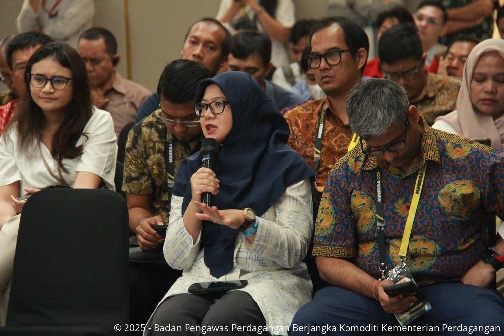 Bappebti hadir pada FGD Minerba Convex 2025