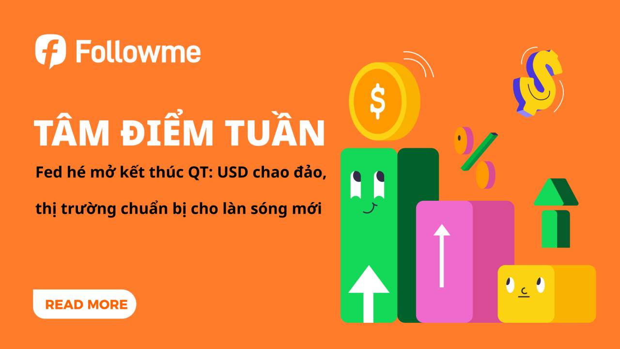 Fed hé mở kết thúc QT: USD chao đảo, thị trường chuẩn bị cho làn sóng mới
