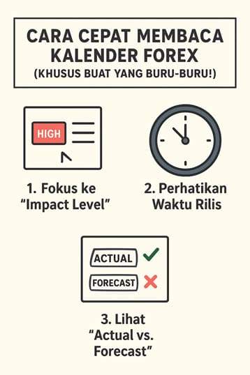 CARI CUAN SANTAI SAMBIL MAKAN SIANG: STRATEGI SI “LUNCH-BREAK TRADER” DENGAN KALENDER FOREX