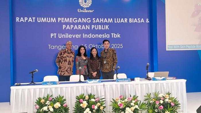 Unilever Gelar RUPSLB, Tunjuk Direktur Baru