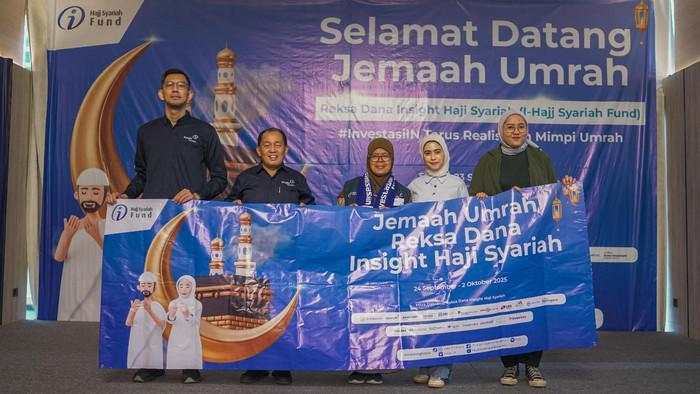 Ajaib Sekuritas-PT IIM Berangkatkan Jamaah Umrah Melalui Reksa Dana Syariah