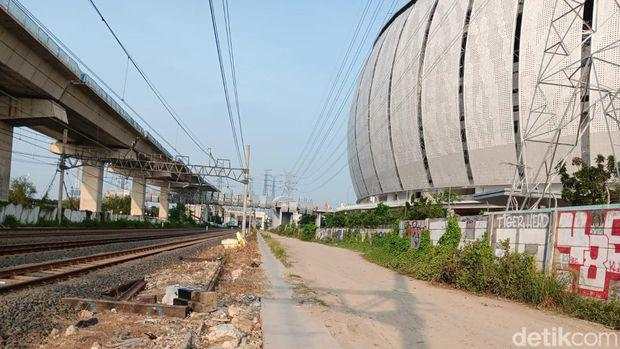Wujud Stasiun KRL JIS Mulai Terlihat, Ini Penampakannya