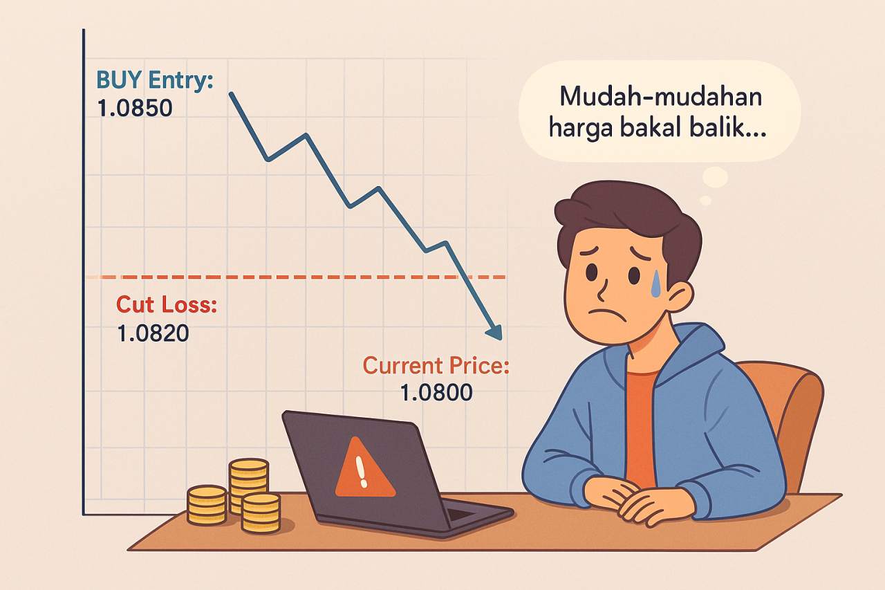Kapan Waktu yang Tepat untuk Cut Loss Forex? Jangan Tunggu Akunmu MC!