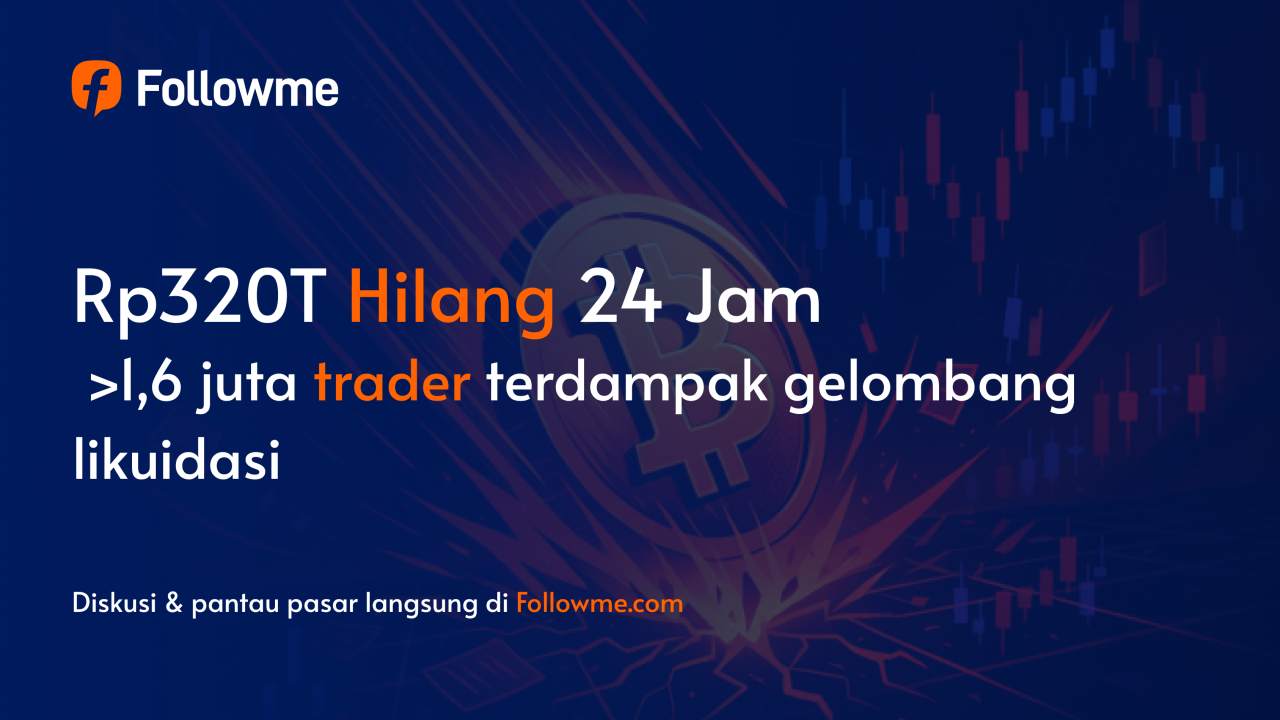 Rp320 Triliun Hilang dalam 24 Jam: Likuidasi Kripto Terbesar 2025