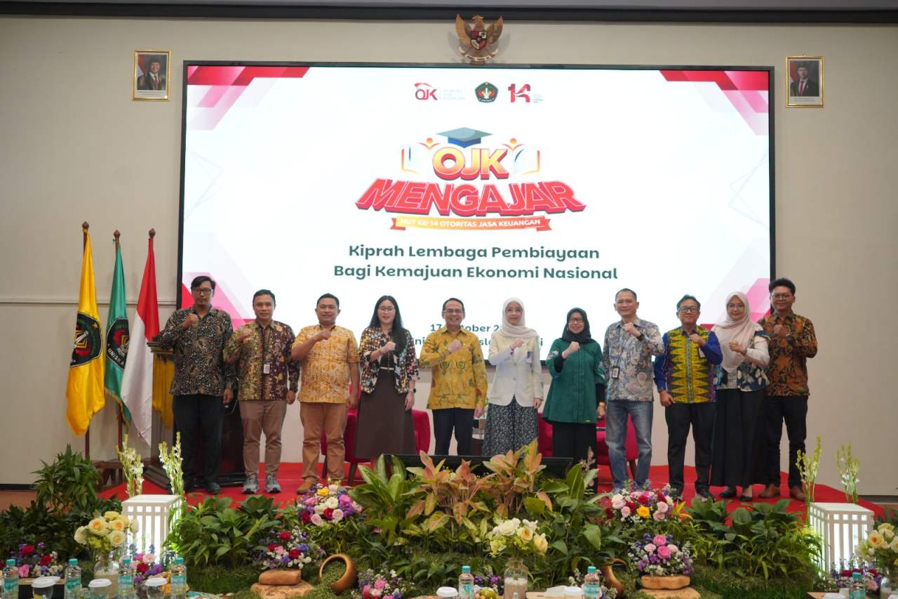 Siaran Pers: OJK Ajak Mahasiswa Pahami Peran Lembaga Pembiayaan dalam Mendorong Ekonomi Nasional, OJK Mengajar di Universitas Kadiri Kediri