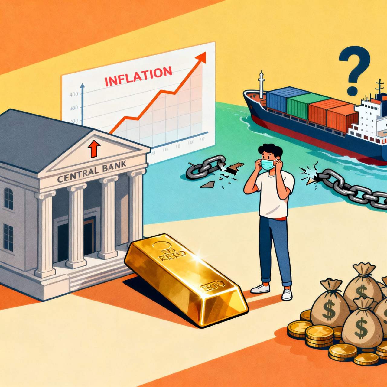 XAUUSD: KILAU EMAS DI TENGAH BADAI DUNIA (2015-2025) – PELAJARAN BERHARGA UNTUK TRADER!