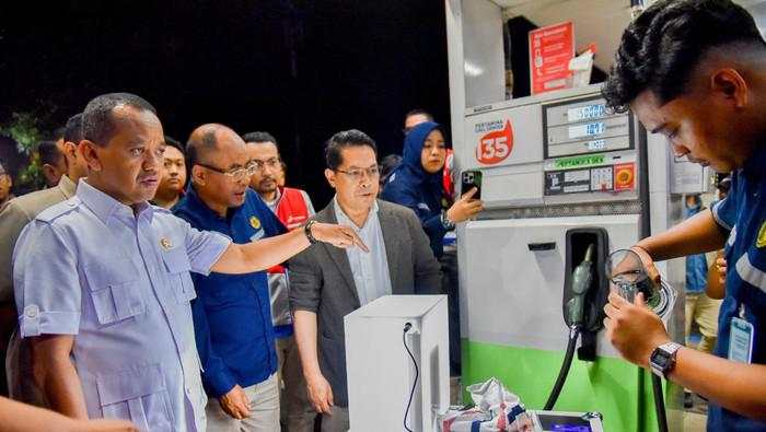 Bahlil Cek Kualitas BBM di Jatim Usai Viral Motor Brebet, Ini Hasilnya