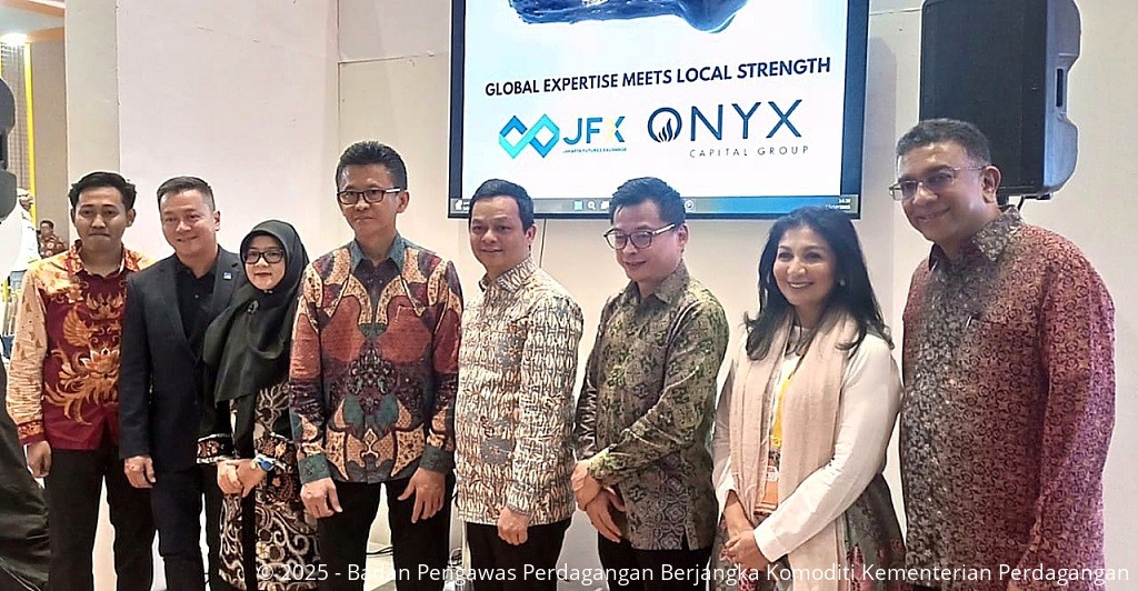 Bappebti pada Launching Kontrak Mini Brent Oil di Ajang Minerba Convex 2025