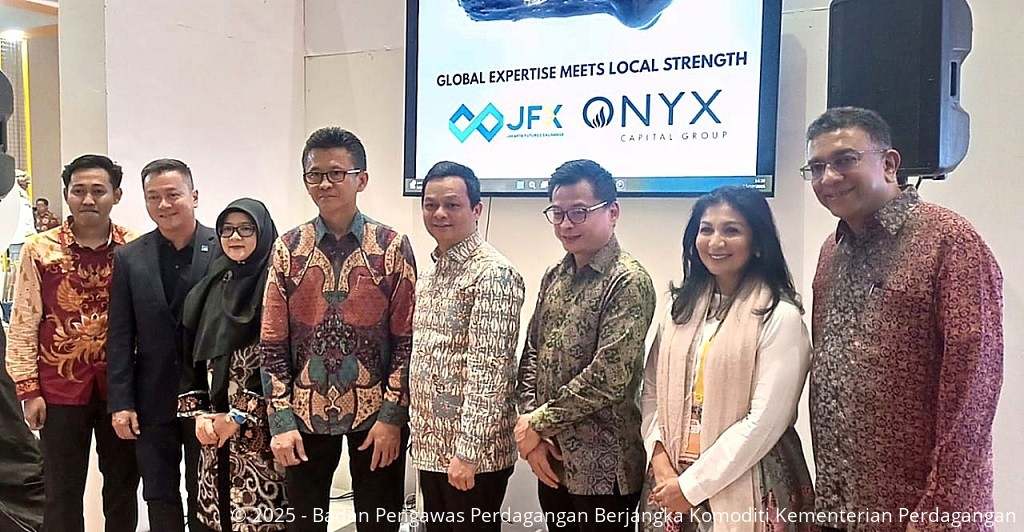 Bappebti pada Launching Kontrak Mini Brent Oil di Ajang Minerba Convex 2025