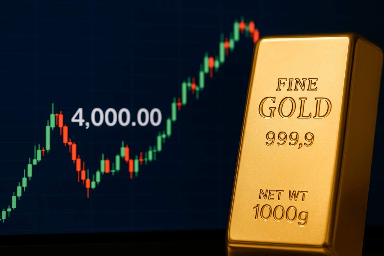 Gold Breaks $4,000 — A Wake-Up Call for Traders