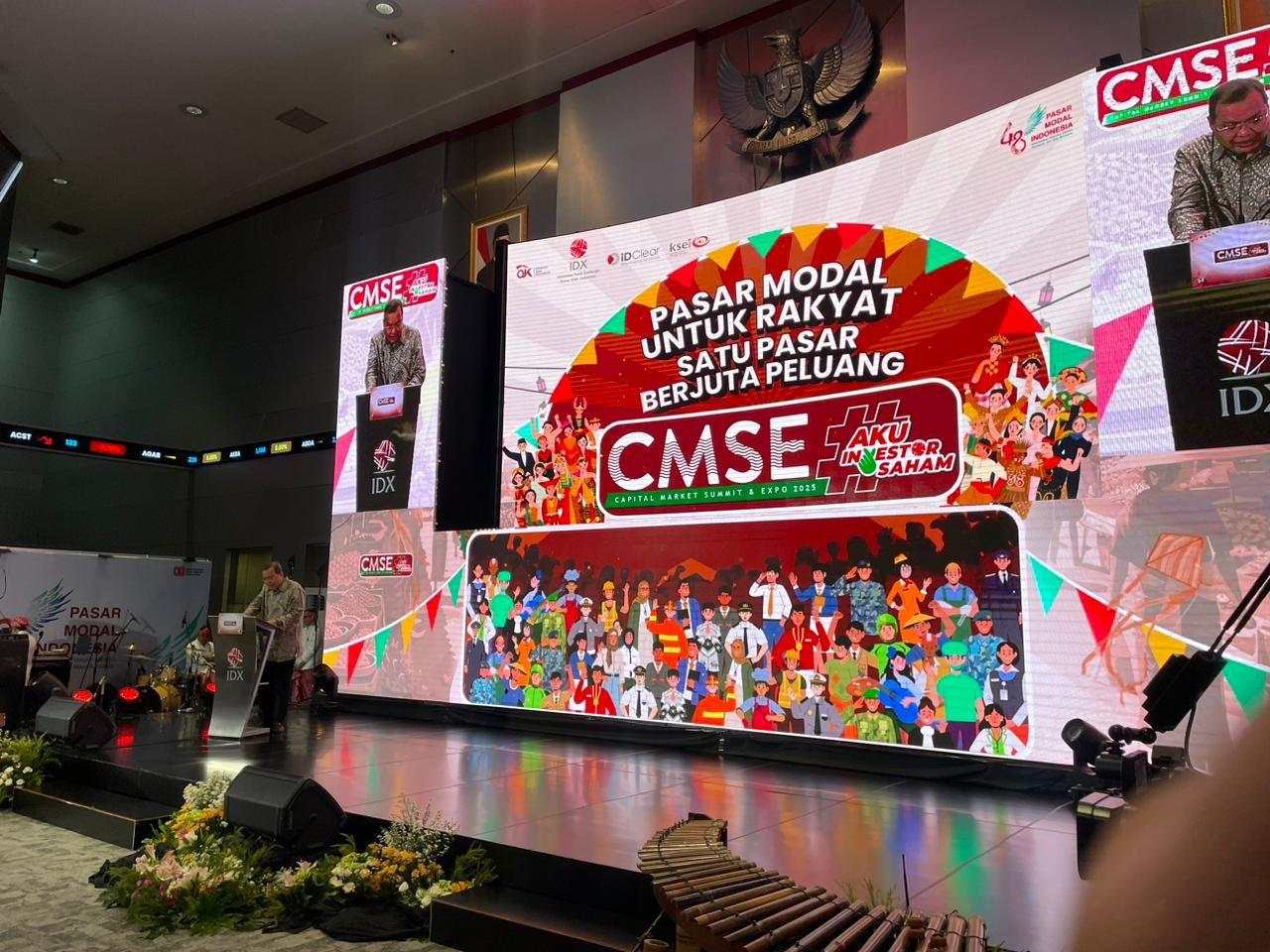Capital Market Summit & Expo 2025 Dibuka, Perluas Akses Pasar Modal yang Lebih Inklusif