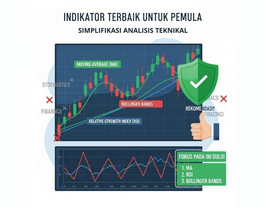 STOP BINGUNG! INI 3 INDIKATOR FOREX WAJIB TAHU YANG PALING AKURAT BUAT TRADER PEMULA
