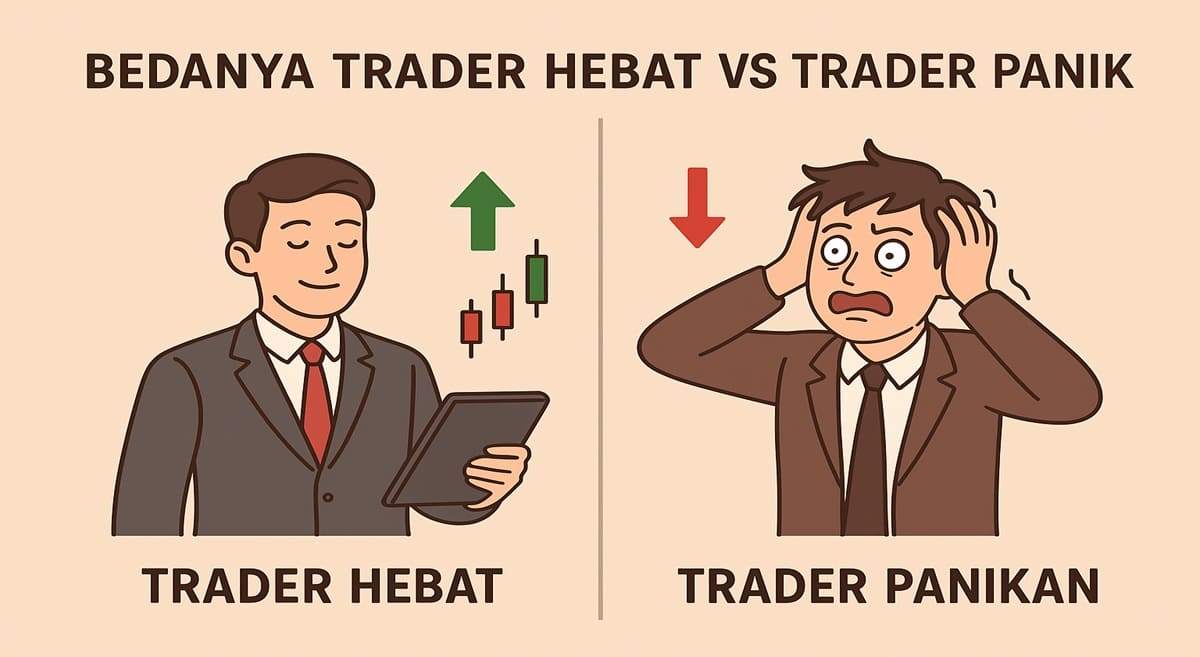 KENAPA TRADER HEBAT GAK PANIK SAAT MARKET CHAOS? JAWABANNYA ADA DI PSIKOLOGI TRADING