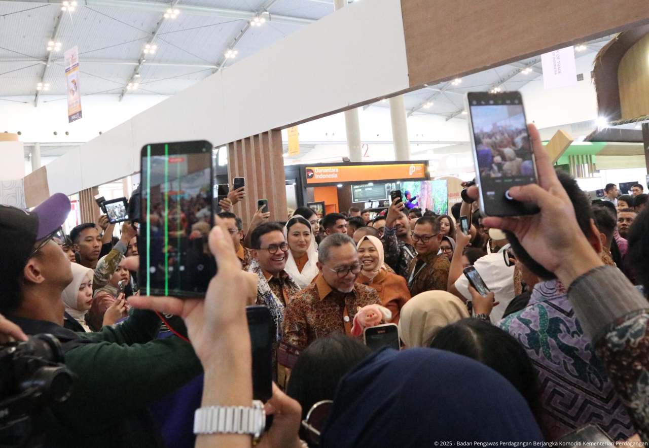 Bappebti Hadir dalam Pembukaan Trade Expo Indonesia (TEI) ke-40 Tahun 2025