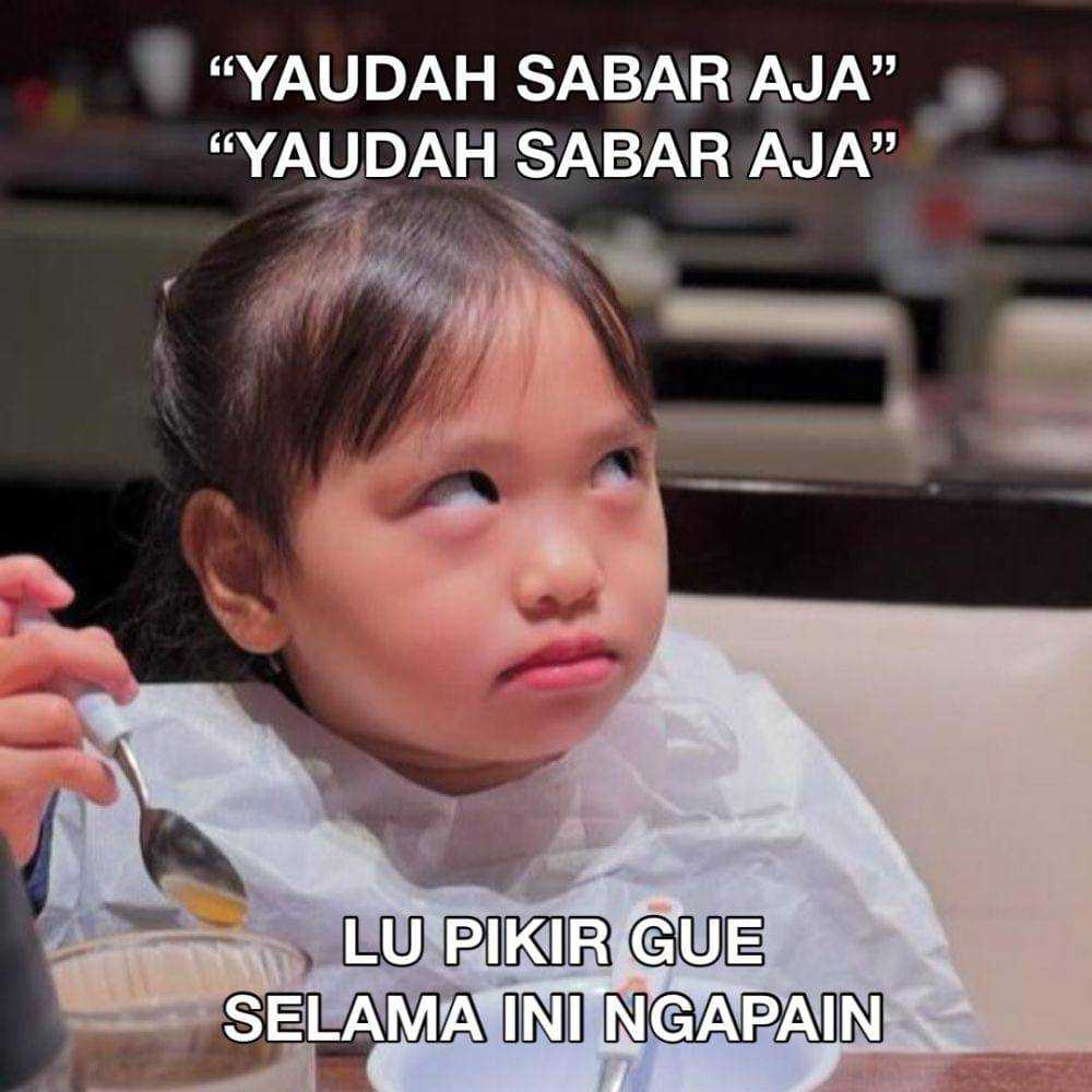 Belajar arti kata“sabar”