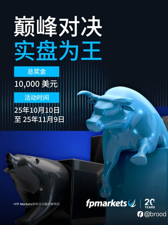 FPMarkets联合福州淡蓝量化科技有限公司开展第一届FPMarkets全球外汇大师赛