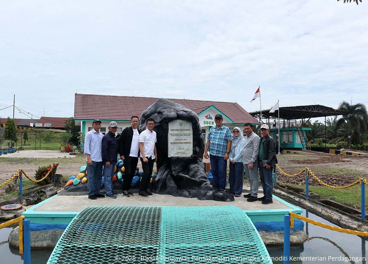 Kunjungan Kerja Bappebti ke PT Minanga ogan