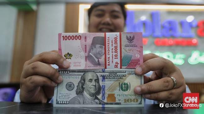 Rupiah Melemah ke Rp16.620 per Dolar AS Pagi Ini