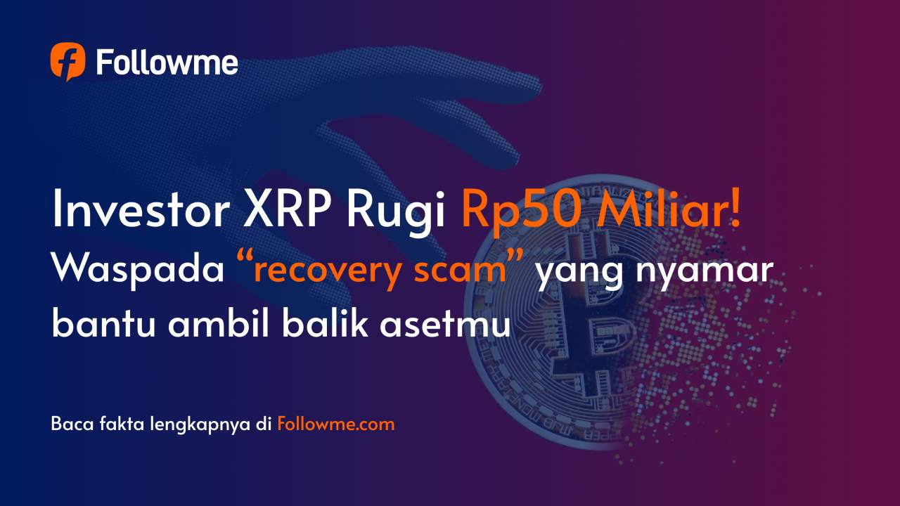 3 Juta XRP Dicuri! Fakta di Balik Recovery Scam Kripto