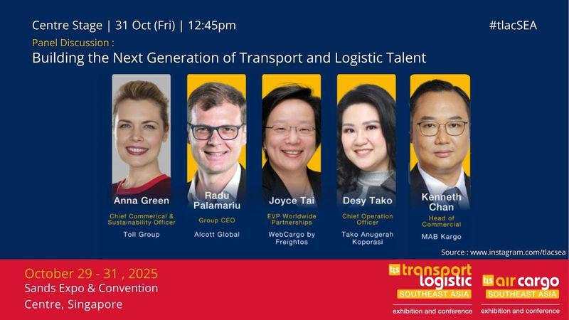 PT TAKO Anugerah Koporasi Pamerkan Solusi Logistik RI di Singapore Expo