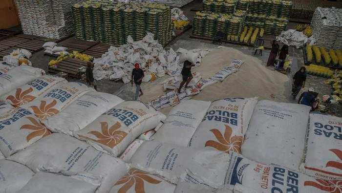 1,45 Juta Ton Beras Numpuk di Gudang Bulog Lebih dari 6 Bulan