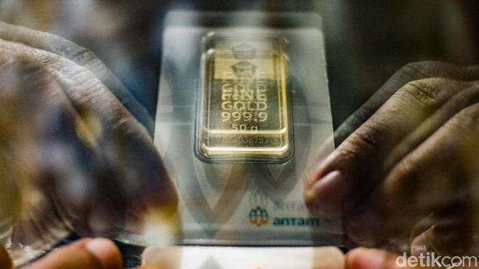Nggak Berhenti Turun, Harga Emas Antam Anjlok Lagi!