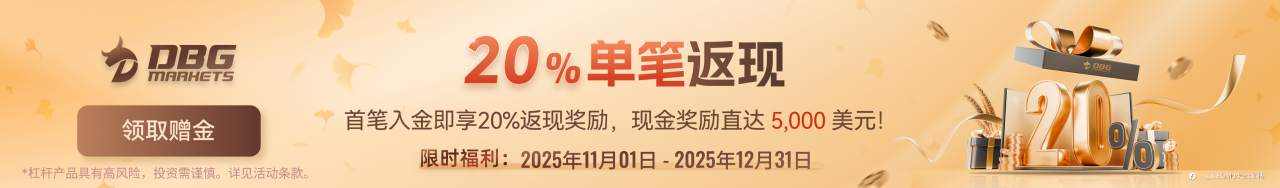 立冬“暖”心季 ｜DBG Markets 单笔返现高达 20% 火热重启！