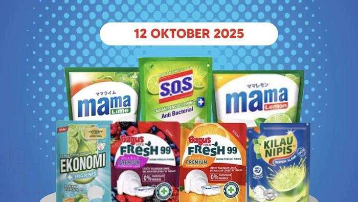 Belanja Aneka Sabun Cuci Piring di Transmart Full Day Sale Lagi Murah-murahnya