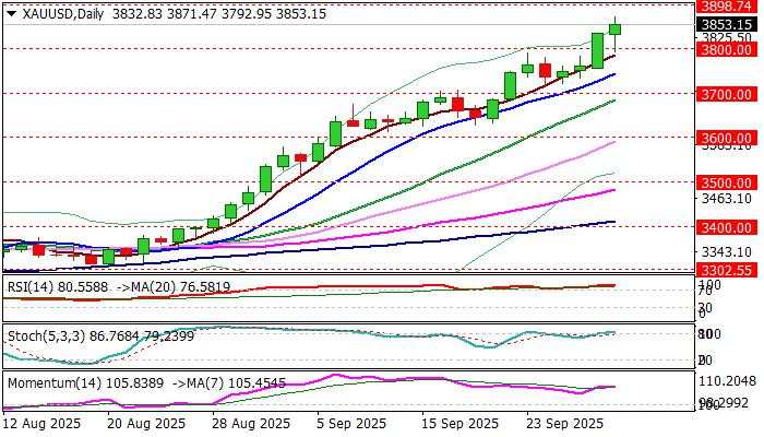 XAU/USD outlook: Limited correction under new record high seen