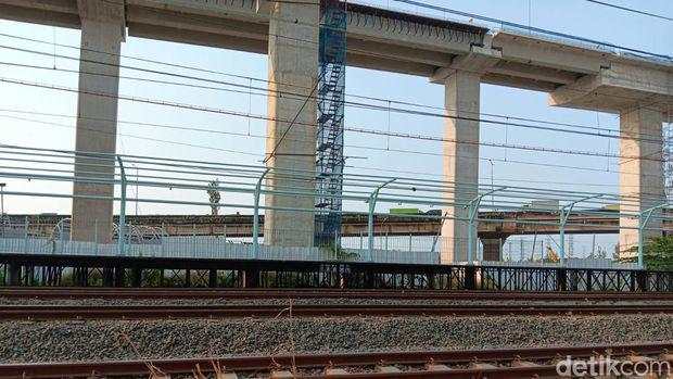 Wujud Stasiun KRL JIS Mulai Terlihat, Ini Penampakannya