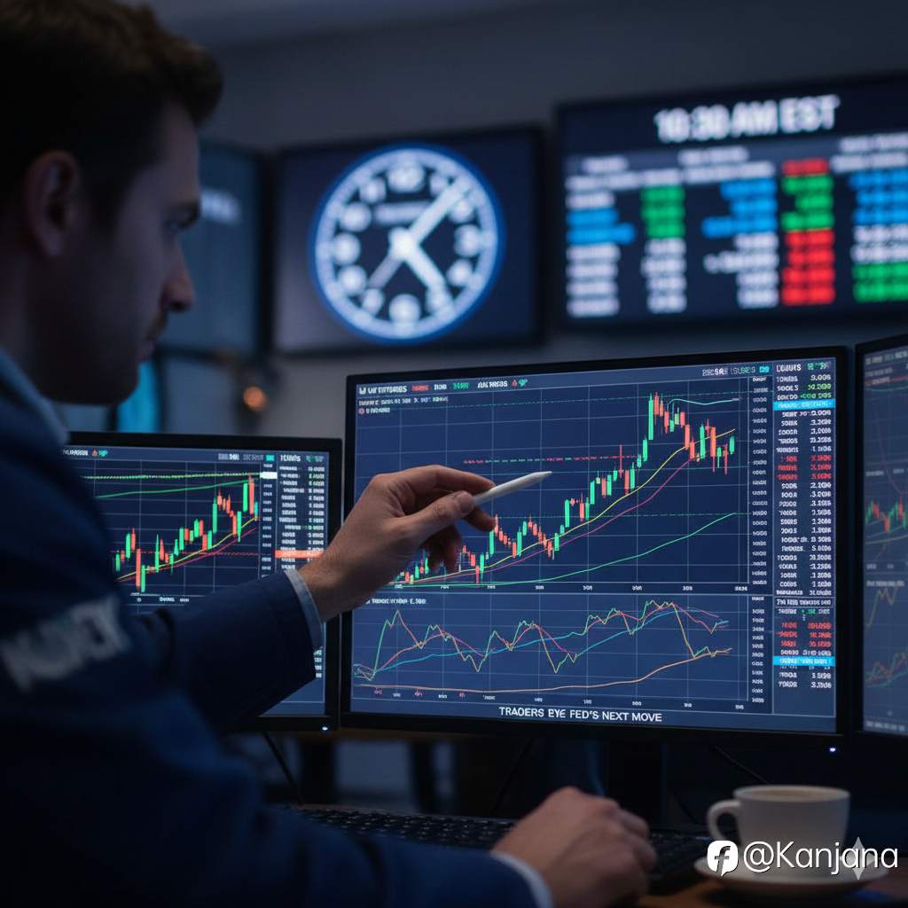 ตลาดสหรัฐฯ ชะลอหลังทำจุดสูงสุดใหม่ นักลงทุนจับตา Fed