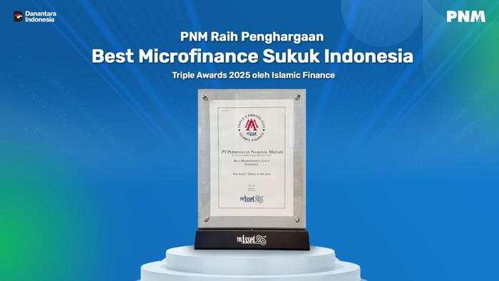 PNM Raih Penghargaan Internasional Kategori Best Microfinance Sukuk 2025