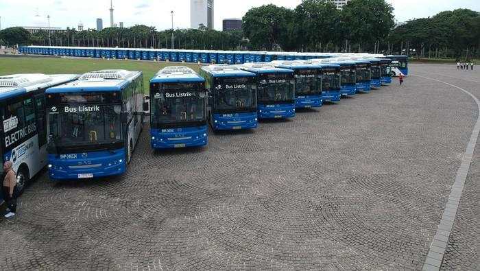 Ada HUT TNI ke-80 di Monas, Transjakarta Tambah 151 Bus