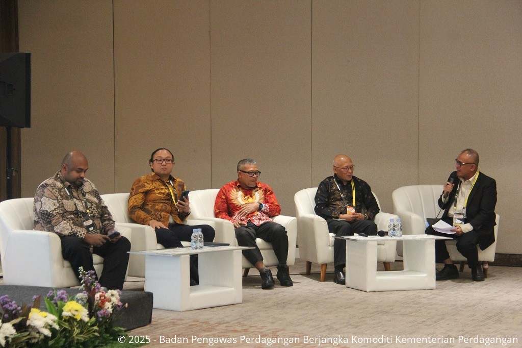 Bappebti hadir pada FGD Minerba Convex 2025
