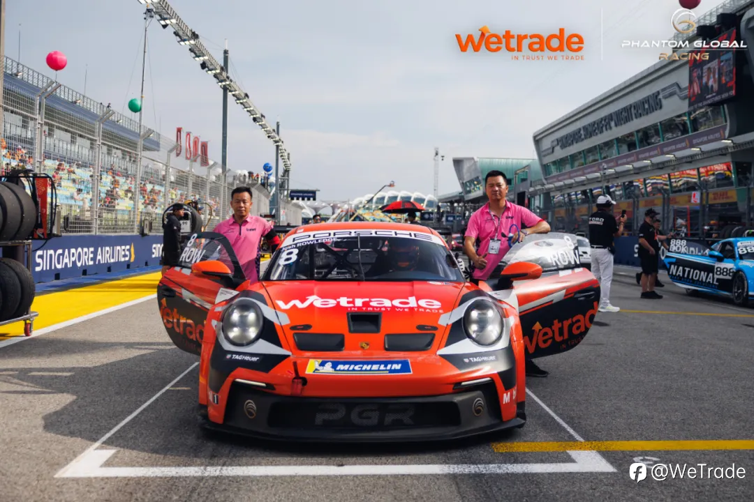携手Josh Rowledge登上季军奖台，WeTrade 8号赛车闪耀新加坡赛道
