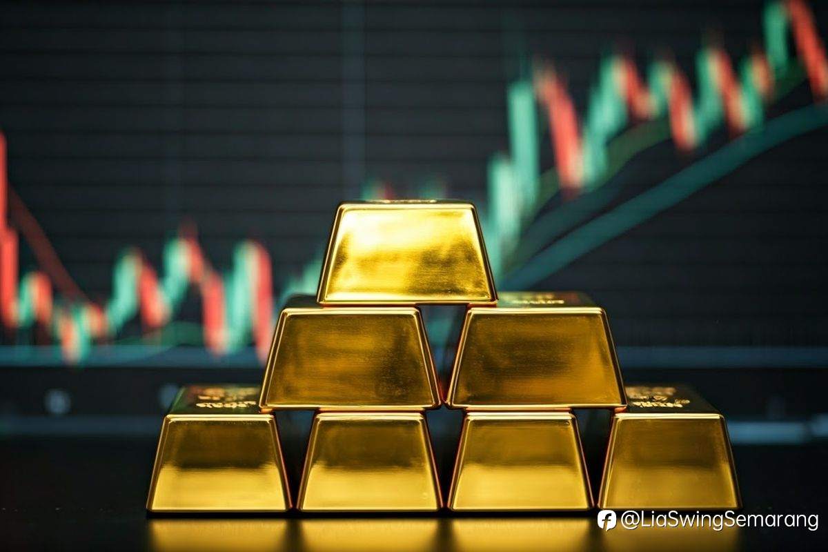 Harga Emas Dunia Kembali Mencetak Rekor di Tengah Ketidakpastian